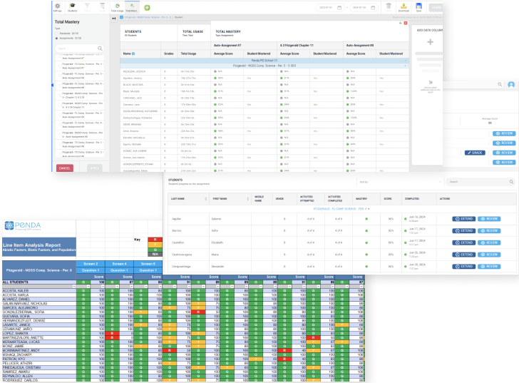 Penda Assessment Report Builder