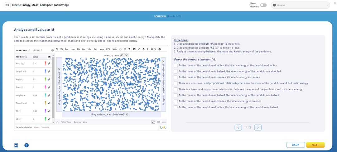 Penda Interpret Large Data Sets